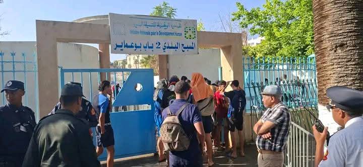 إعلان الافتتاح الرسمي للمسبح الأولمبي بمكناس