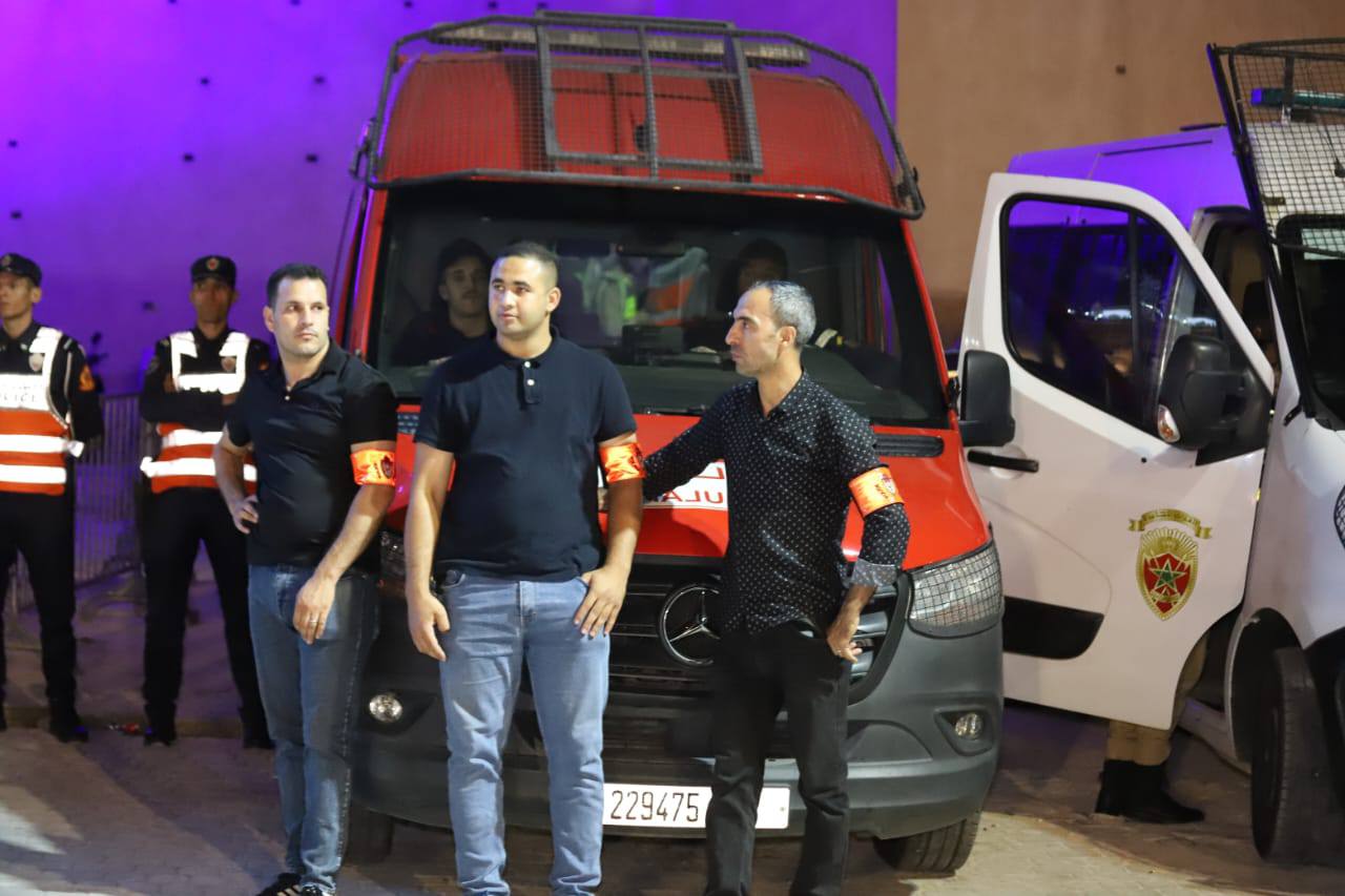 أمن مكناس يؤمن الاف الجماهير الحاضرة لمهرجان عيساوة الدولي