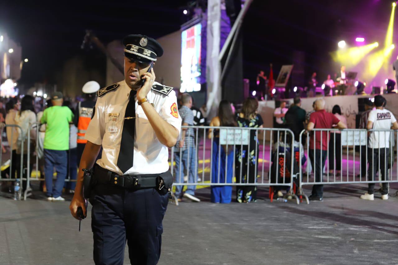 أمن مكناس يؤمن الاف الجماهير الحاضرة لمهرجان عيساوة الدولي