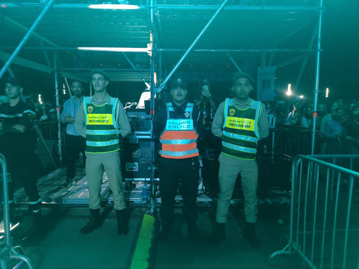 أمن مكناس يؤمن الاف الجماهير الحاضرة لمهرجان عيساوة الدولي