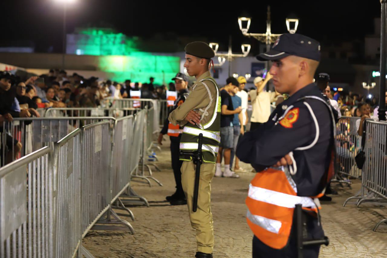 أمن مكناس يؤمن الاف الجماهير الحاضرة لمهرجان عيساوة الدولي