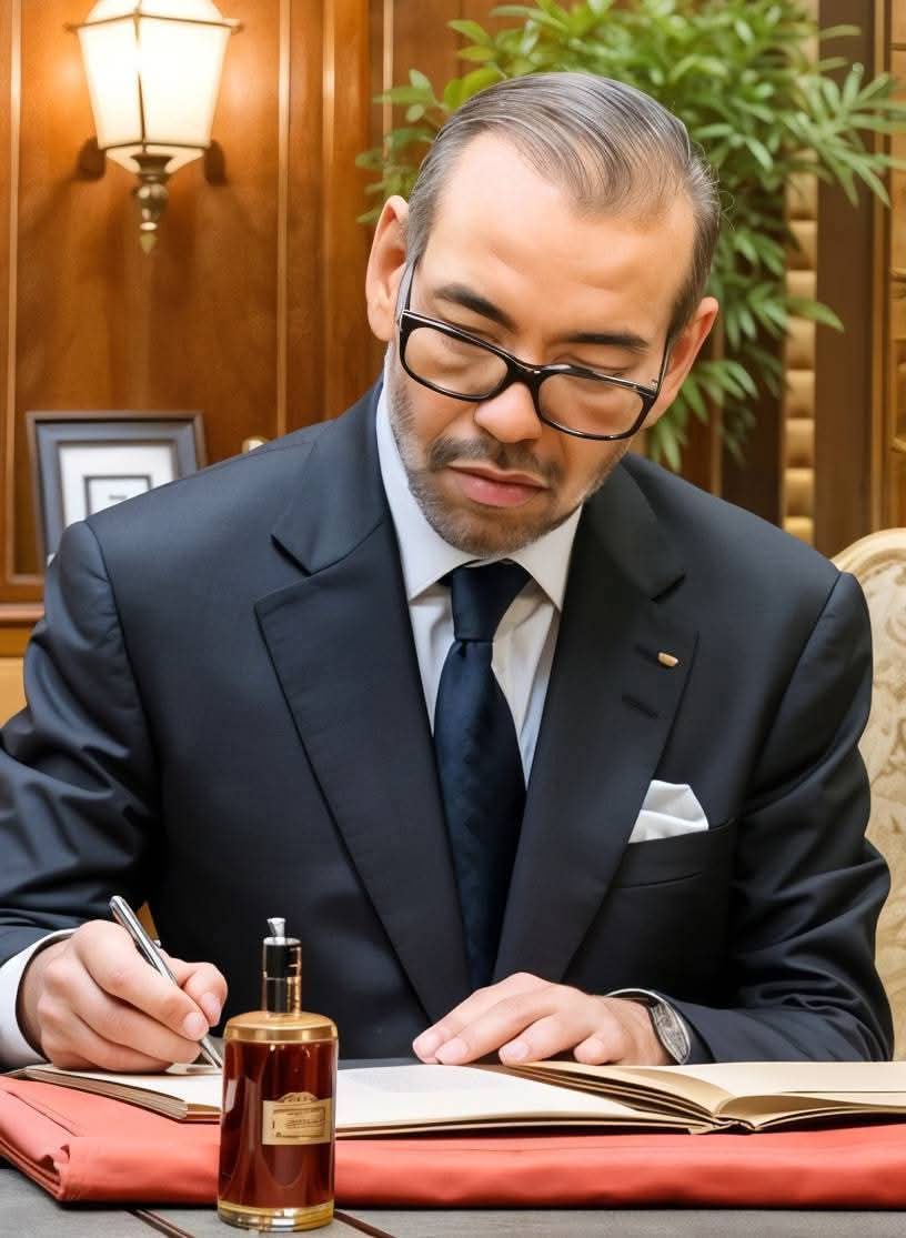 جلالة الملك يوجه خطابا ساميا إلى شعبه الوفي بمناسبة عيد العرش المجيد ويترأس مراسم الاحتفالات بهذه المناسبة (وزارة القصور الملكية والتشريفات والأوسمة)