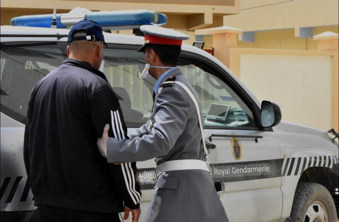 الدرك الملكي يشن حملة أمنية على شاطئ تلايوسف لمكافحة استهلاك 