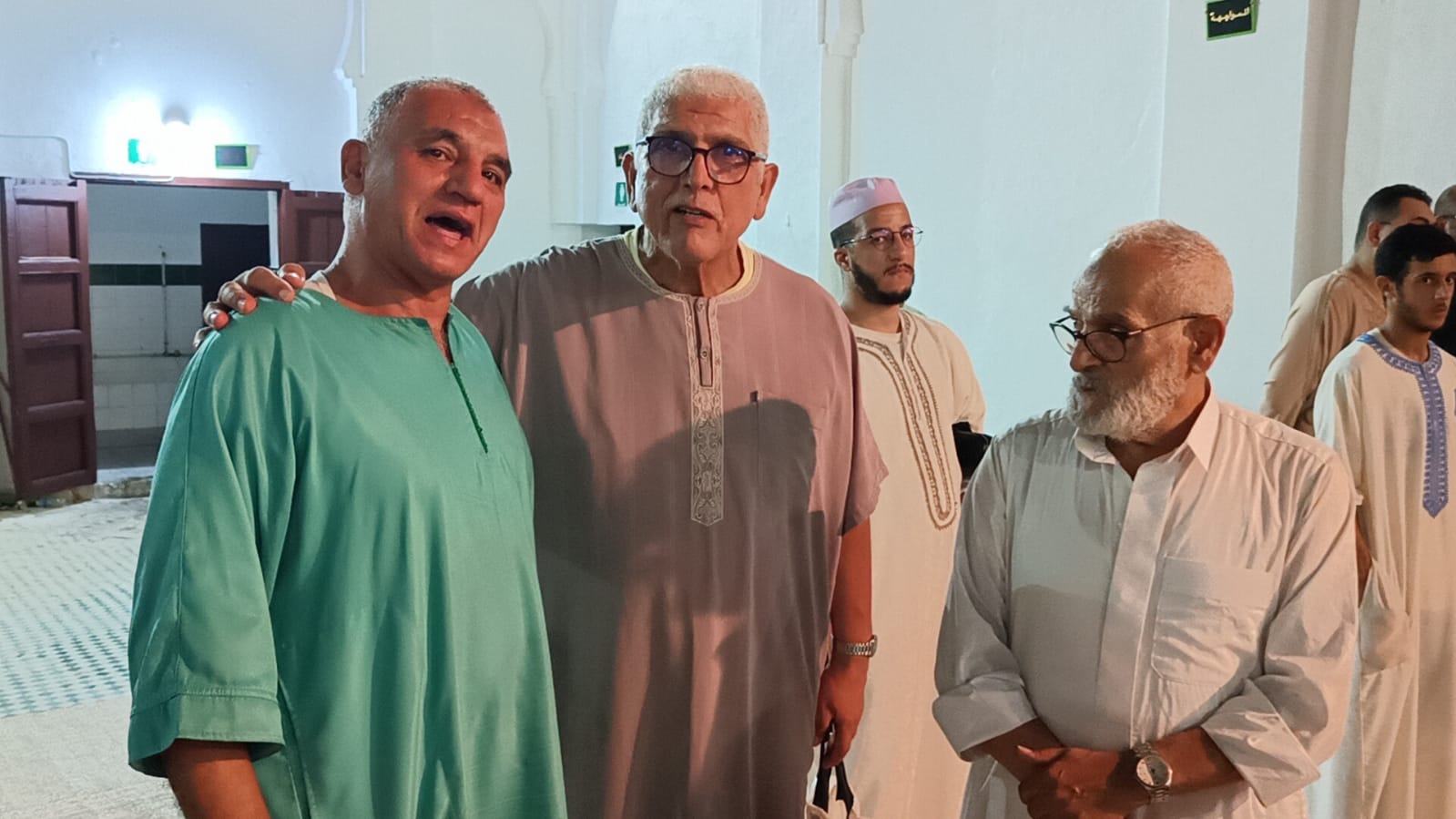 جمعية روح التراث الصوفي للمديح والسماع بمكناس تحيي ليلة صوفية بمزارة الضريح الإدريسي الأنور