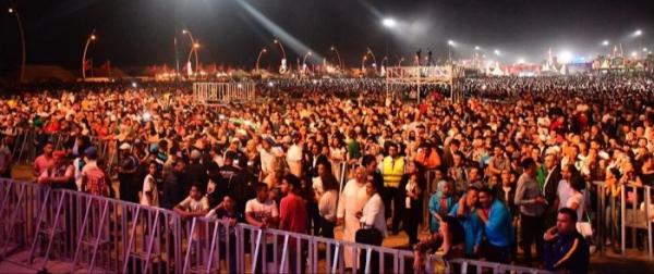 إقبال قياسي على موسم مولاي عبد الله أمغار .. 83 ألف و500 متفرج في ليلة استثنائية إقبال قياسي على موسم مولاي عبد الله أمغار .. 83 ألف و500 متفرج في ليلة استثنائية