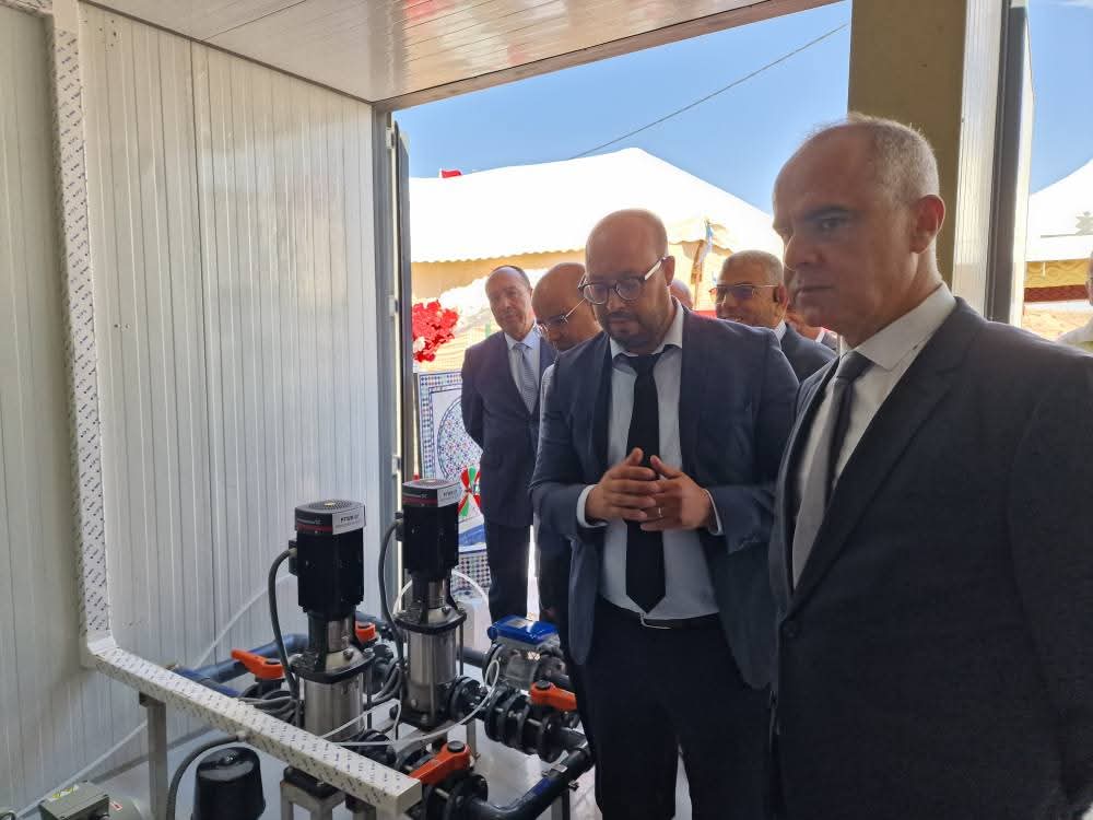 جرسيف.. إعطاء انطلاقة مشروع محطة لتحلية المياه بدوار غفولة