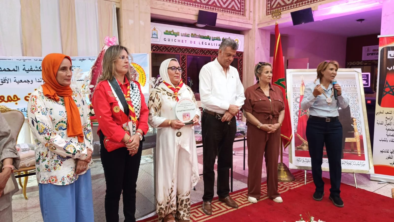 بمناسبة ذكرى عيد الشباب تنظم منظمة الكشفية المحمدية المغربية حفل تكريم فعاليات جمعوية واعلامية