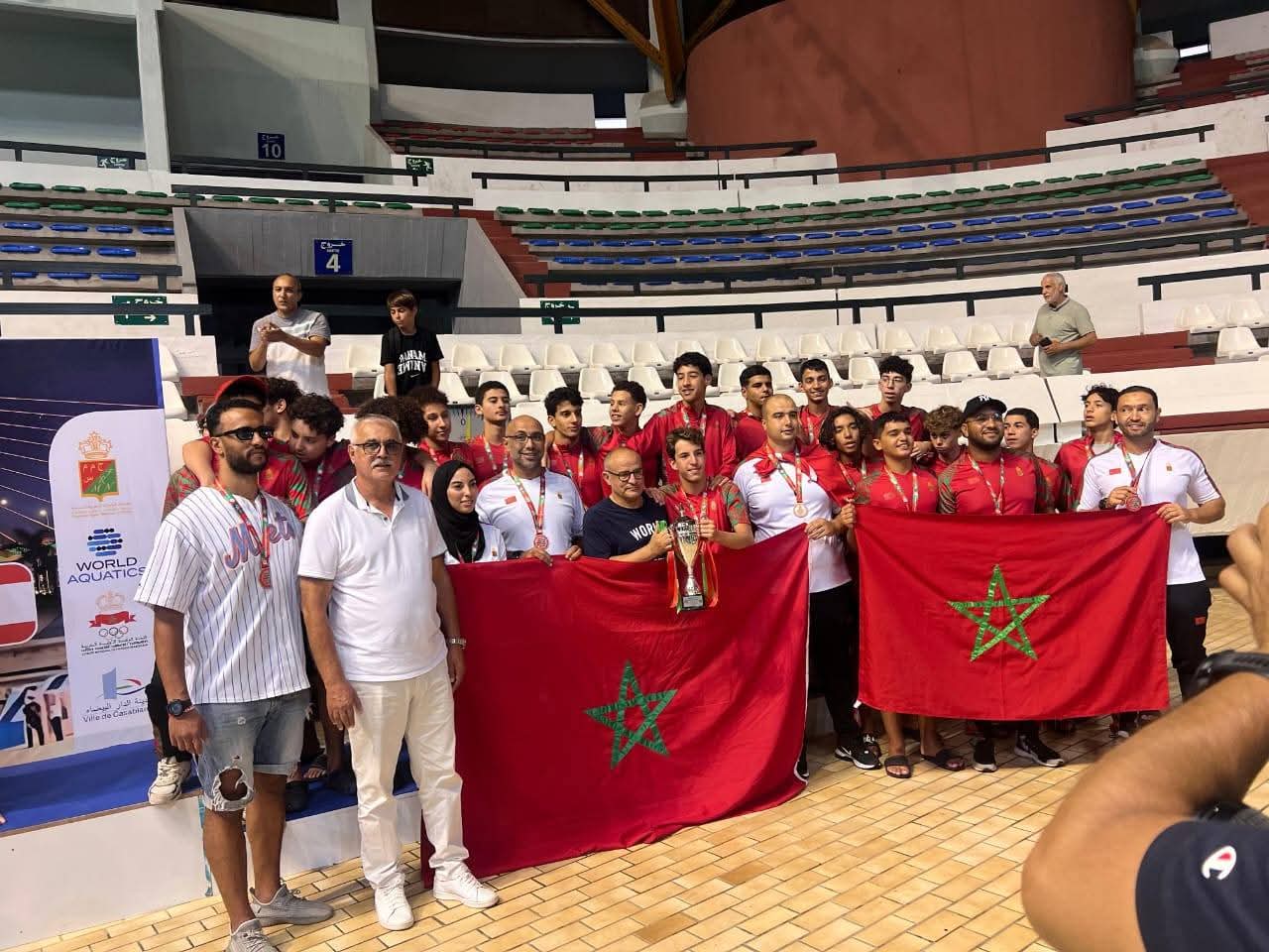 تألق النادي الرياضي المكناسي للسباحة خلال البطولة العربية بالدار البيضاء تألق النادي الرياضي المكناسي للسباحة خلال البطولة العربية بالدار البيضاء