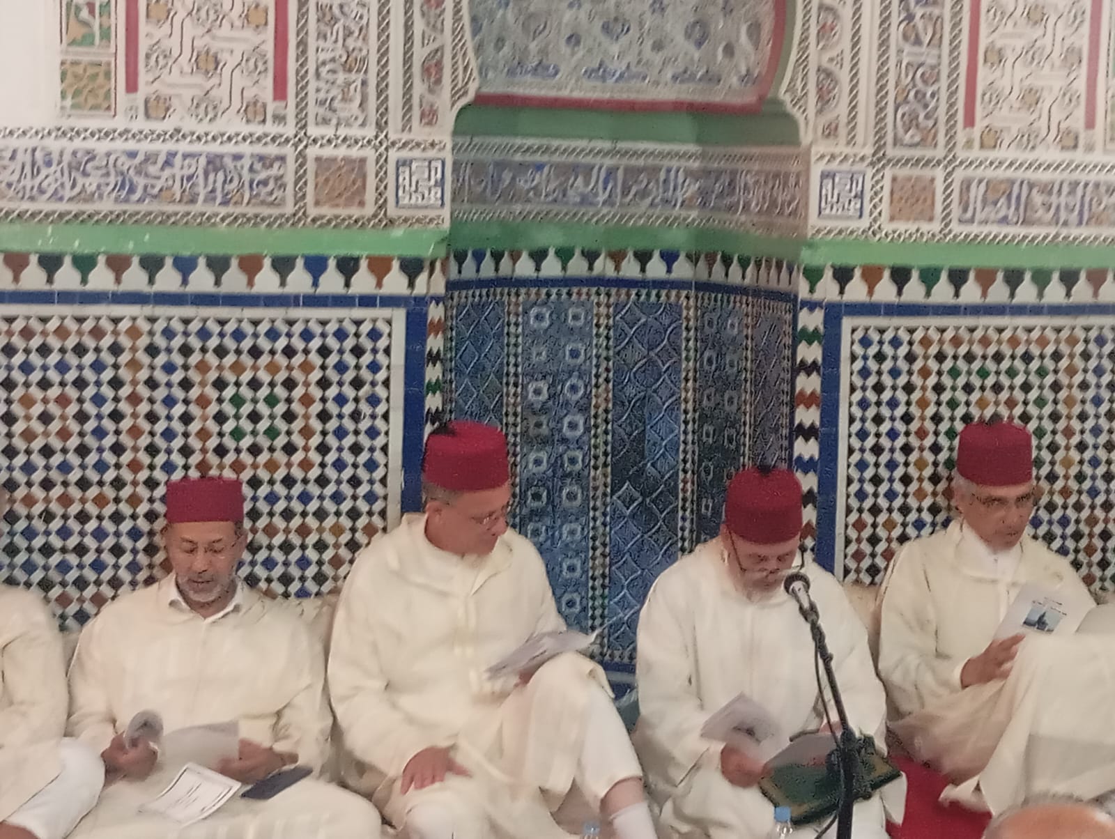 الكاتب العام لعمالة مكناس السيد احمد صابير يترأس حفلا دينيا إحياء لليلة عيد المولد النبوي الشريف