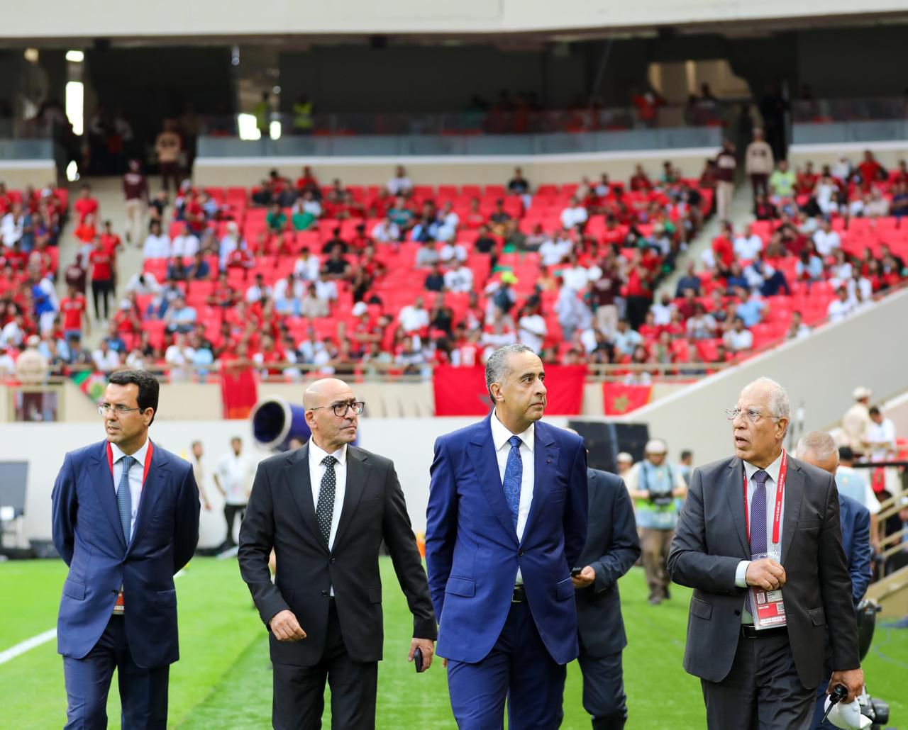 حموشي يقوم بزيارة تفقدية لملعب الأمير مولاي عبدالله