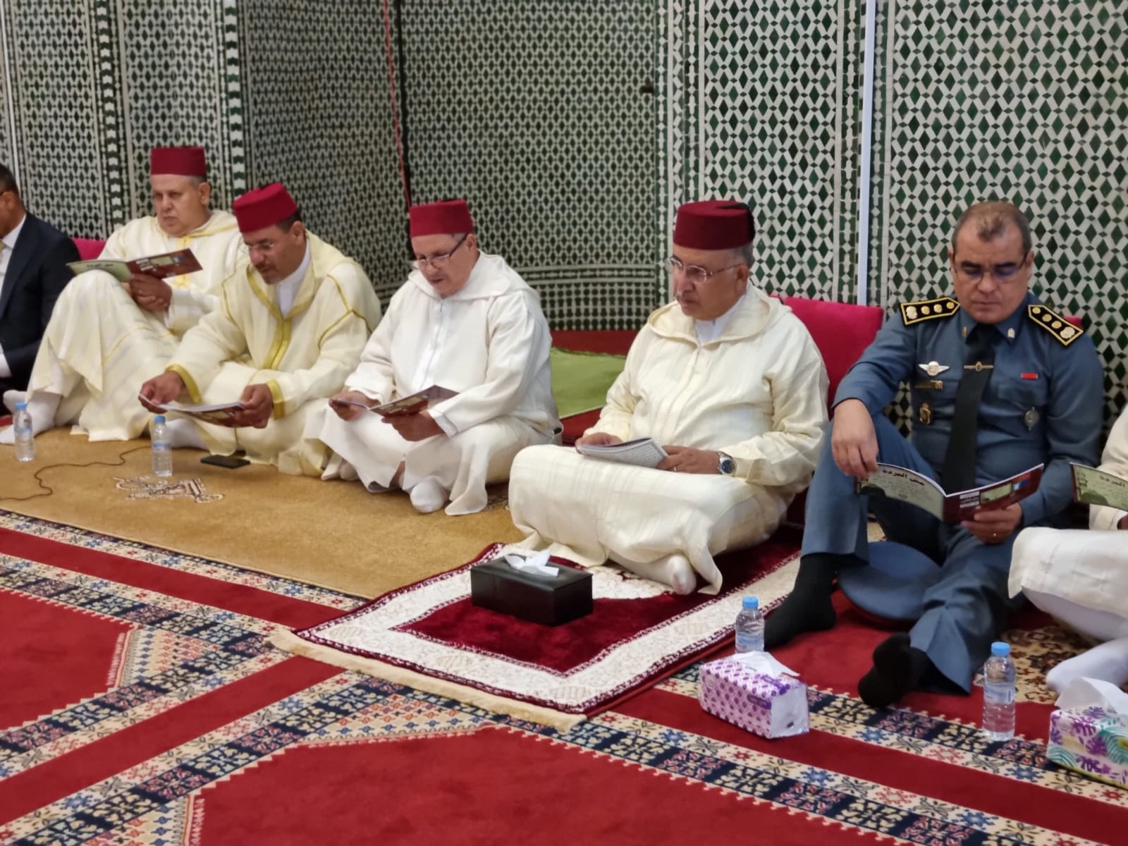 عامل إقليم الخميسات يترأس حفلا دينيا إحياء لليلة المولد النبوي الشريف