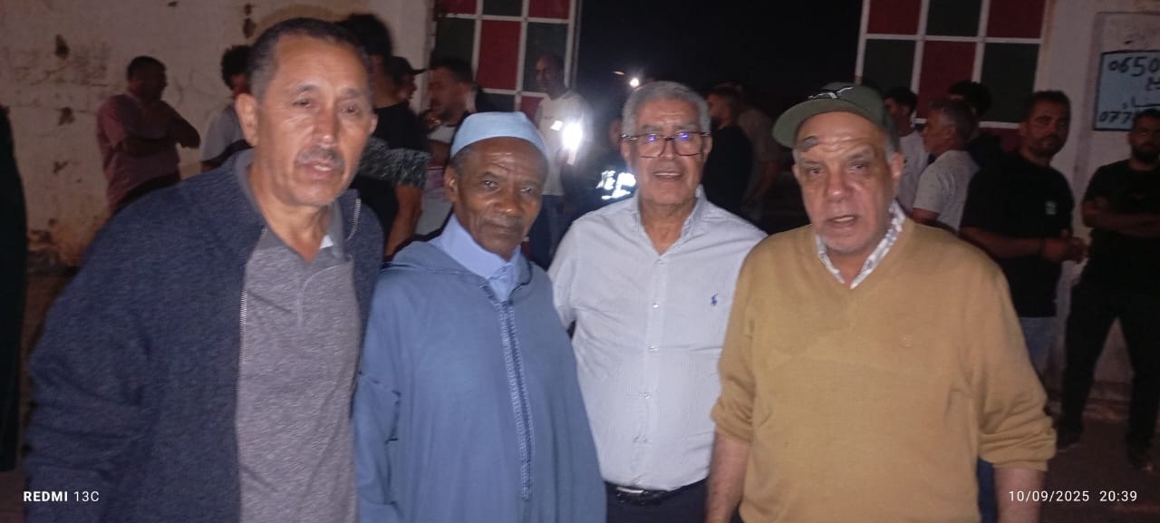 وداع حزين لعبد الصمد أزديوي بحضور أسرته ورفاقه من الرياضة والصحة بمكناس