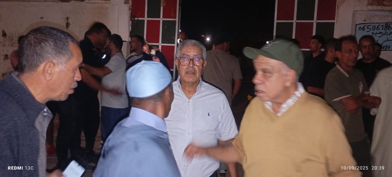 وداع حزين لعبد الصمد أزديوي بحضور أسرته ورفاقه من الرياضة والصحة بمكناس