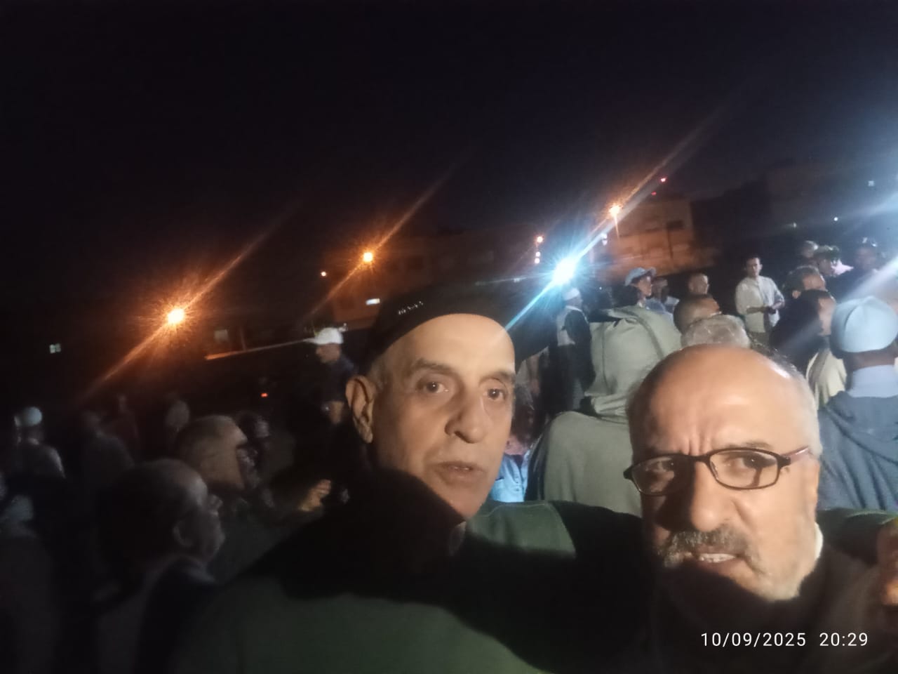 وداع حزين لعبد الصمد أزديوي بحضور أسرته ورفاقه من الرياضة والصحة بمكناس