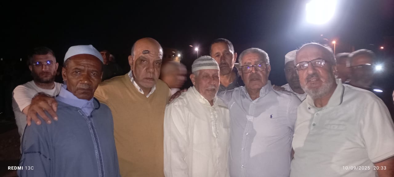 وداع حزين لعبد الصمد أزديوي بحضور أسرته ورفاقه من الرياضة والصحة بمكناس