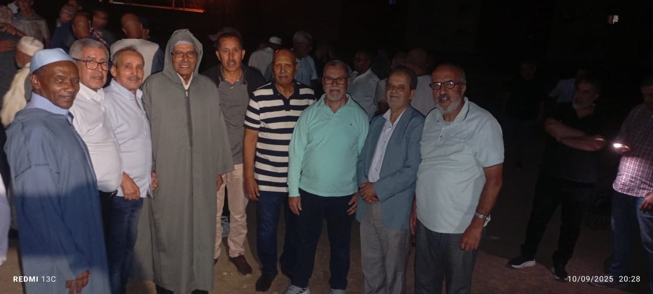 وداع حزين لعبد الصمد أزديوي بحضور أسرته ورفاقه من الرياضة والصحة بمكناس