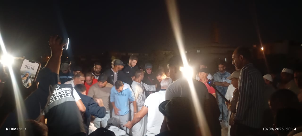 وداع حزين لعبد الصمد أزديوي بحضور أسرته ورفاقه من الرياضة والصحة بمكناس