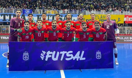 المنتخب المغربي ينهزم أمام نظيره الأرجنتيني في نهائي دوري بوينوس إيريس الدولي للفوتسال المنتخب المغربي ينهزم أمام نظيره الأرجنتيني في نهائي دوري بوينوس إيريس الدولي للفوتسال