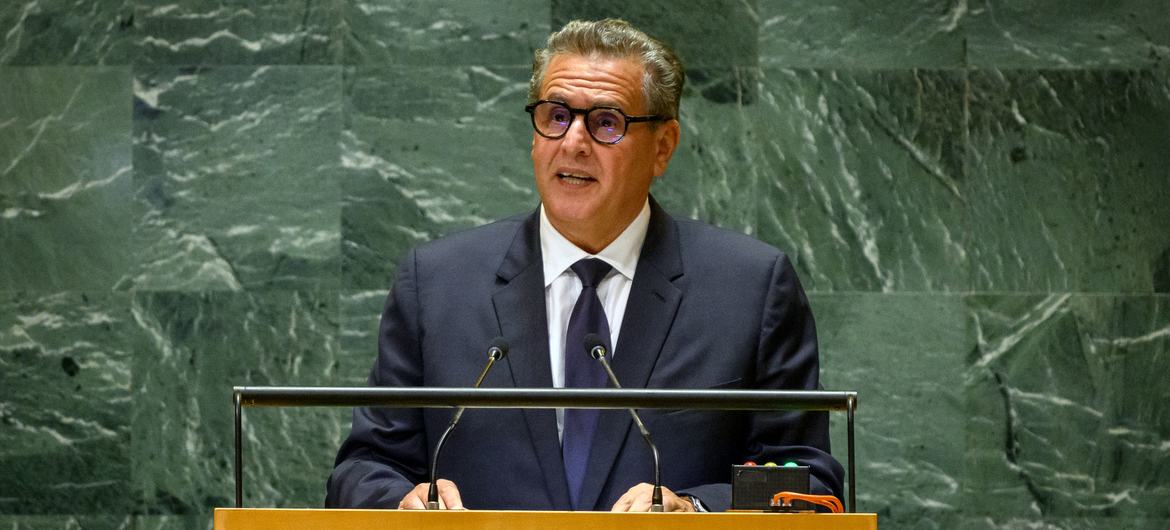 بتعليمات سامية من جلالة الملك، السيد أخنوش يترأس الوفد المغربي المشارك في الدورة الـ80 للجمعية العامة للأمم المتحدة