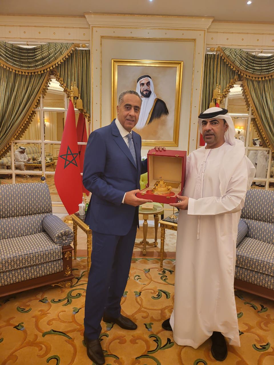 السيد حموشي يجري زيارة عمل إلى الإمارات العربية المتحدة