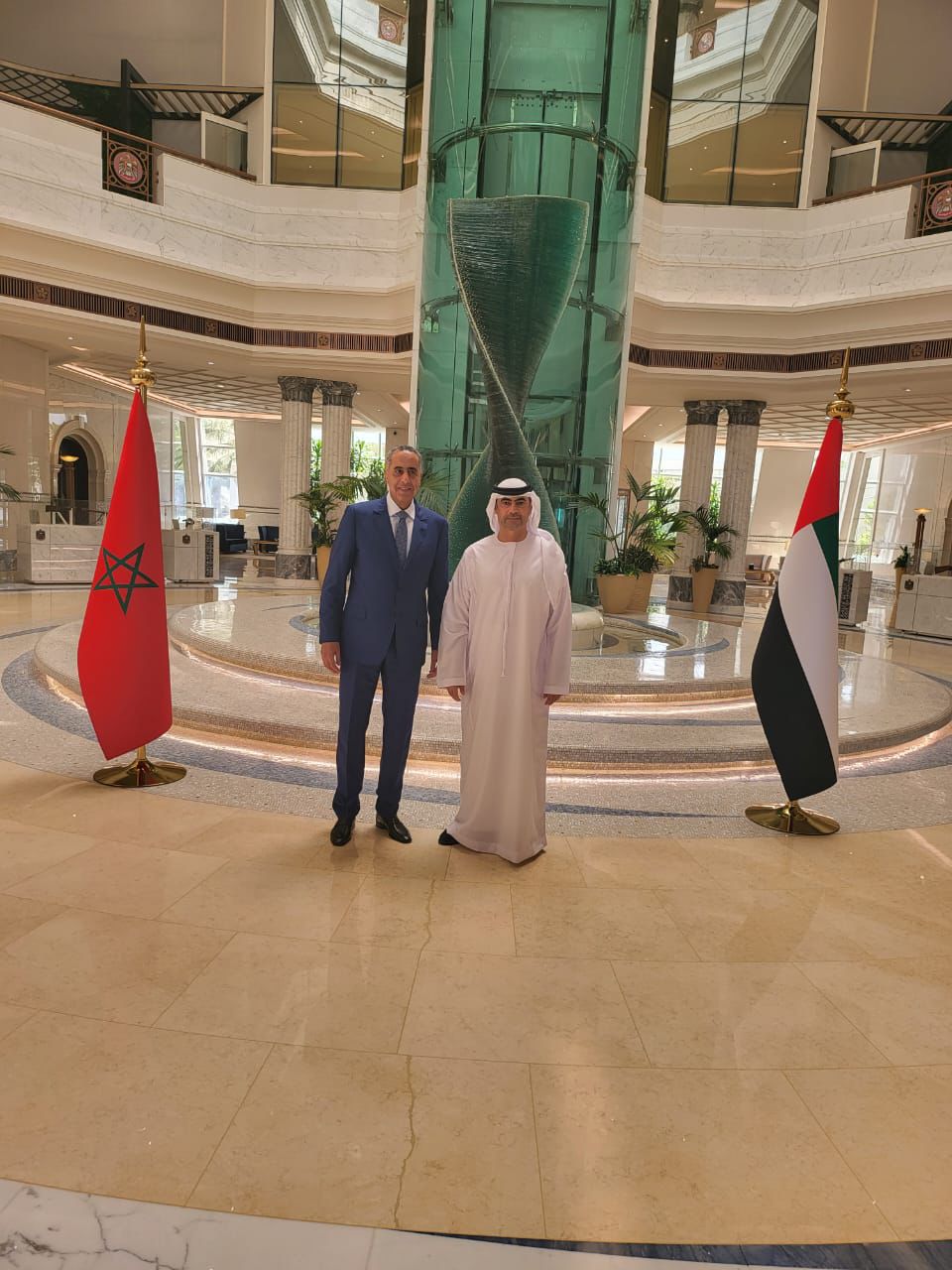 السيد حموشي يجري زيارة عمل إلى الإمارات العربية المتحدة