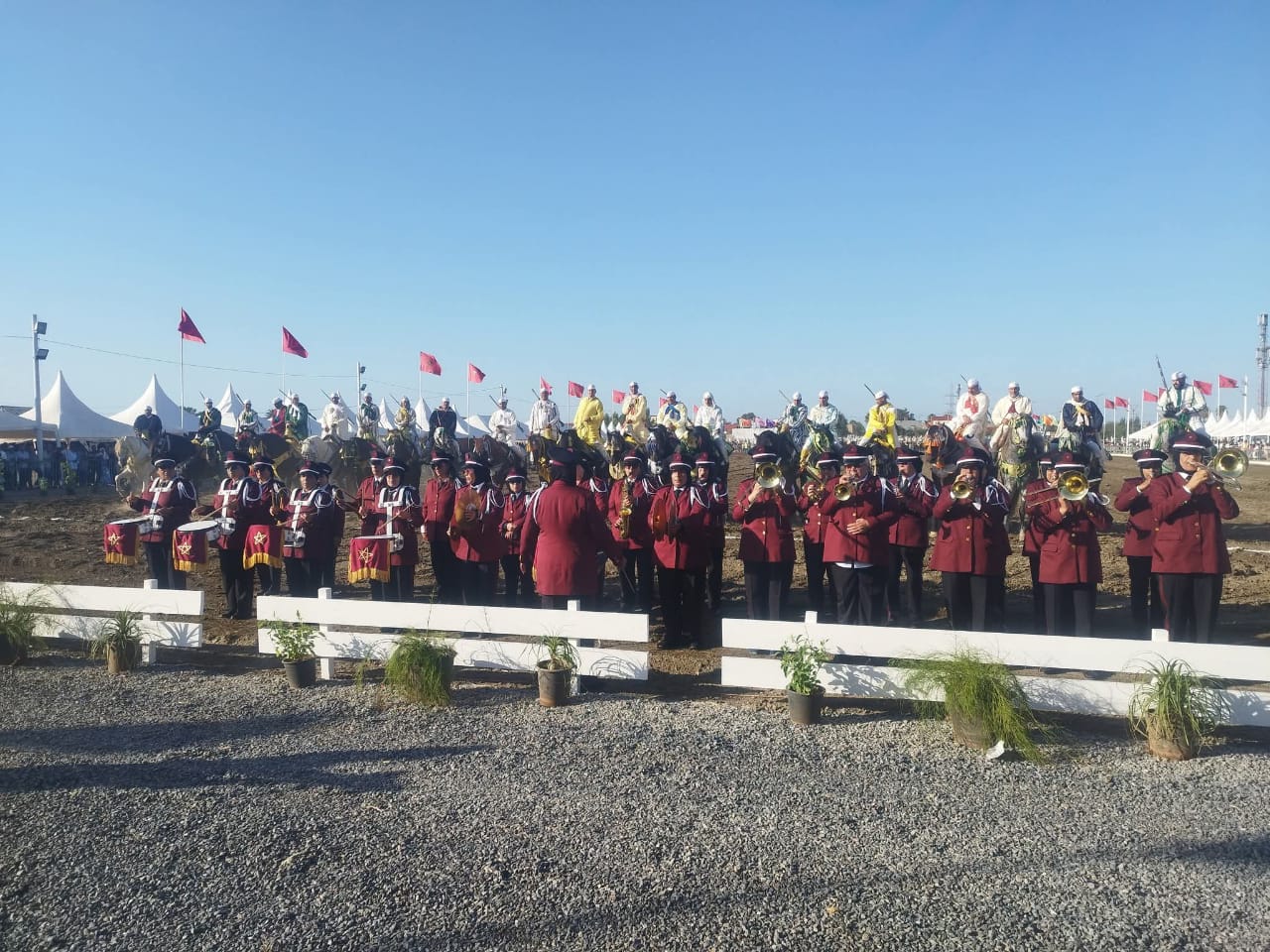 المهرجان الوطني للفرس بجماعة المكرن اقليم القنيطرة