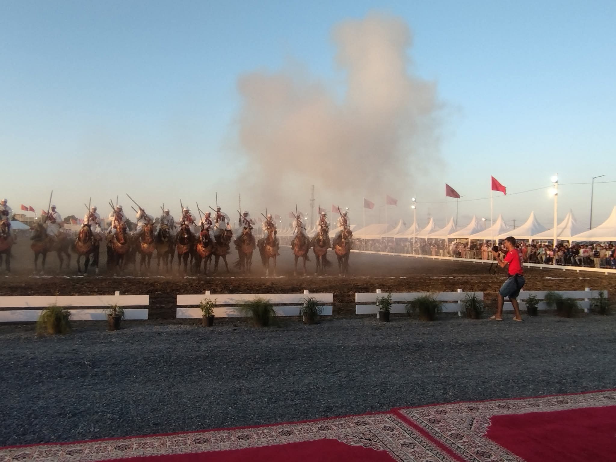 المهرجان الوطني للفرس بجماعة المكرن اقليم القنيطرة