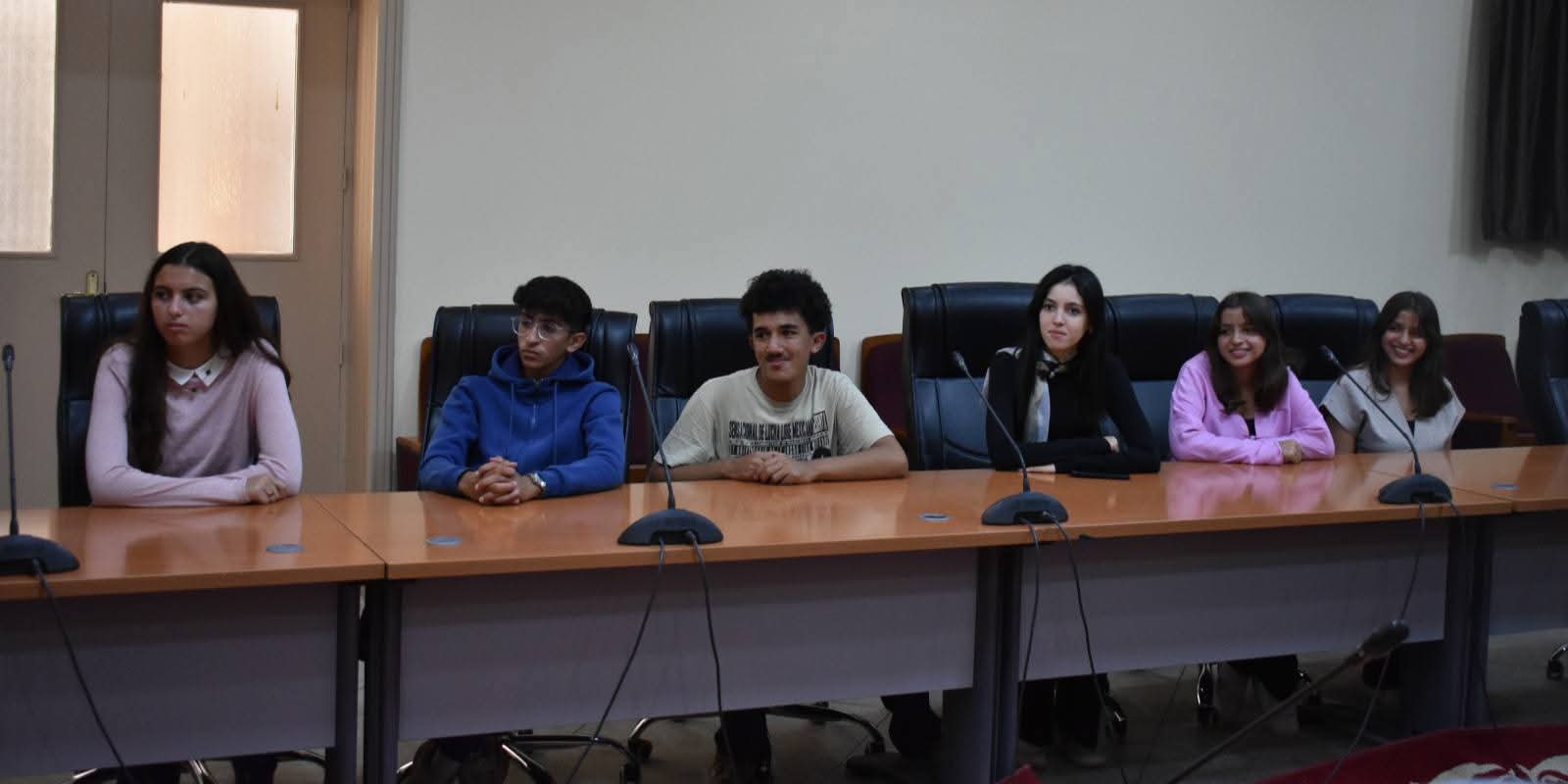 مديرية مكناس: استقبال فريق الثانوية التأهيلية طارق بن زياد الفائز  بالمرتبة الأولى وطنيا في مسابقة 