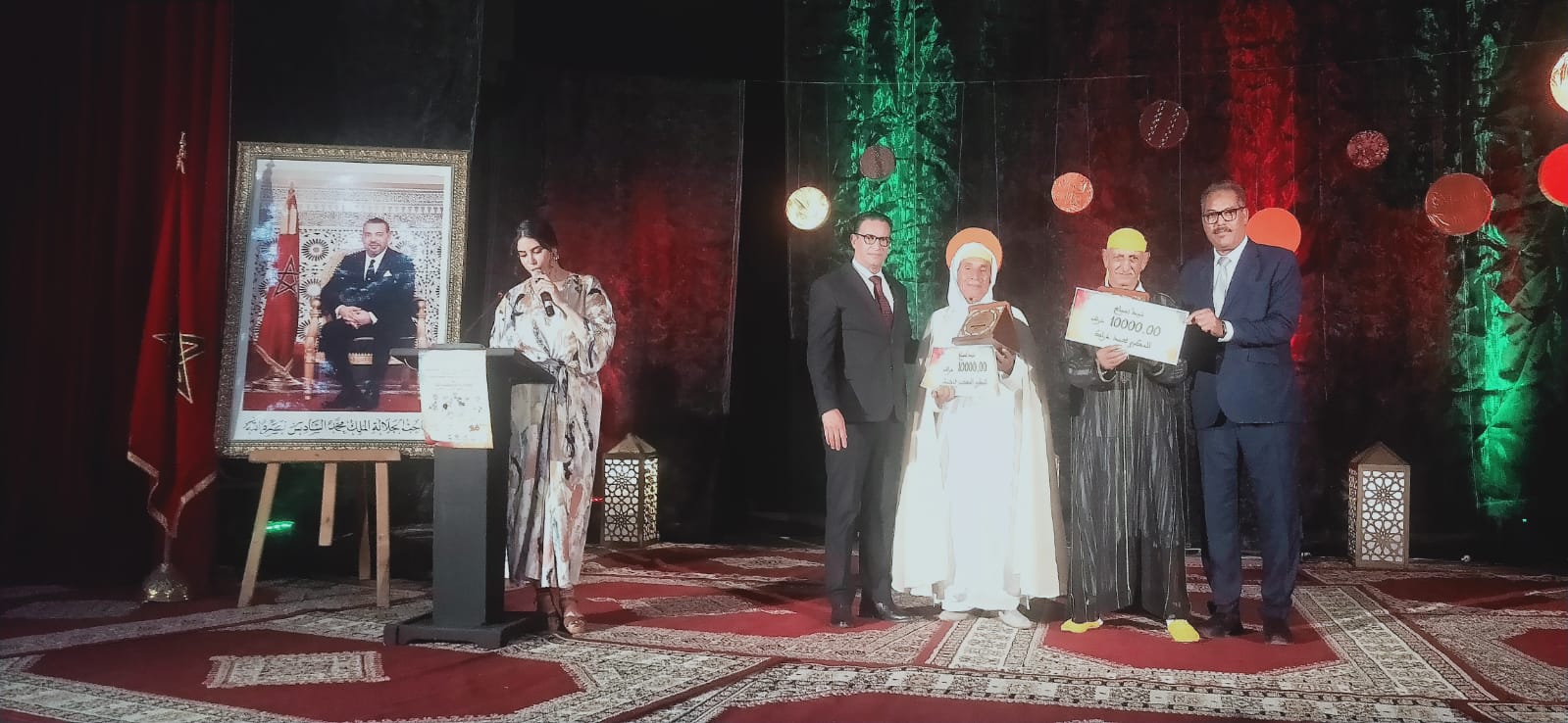 افتتاح النسخة 24 للمهرجان الوطني لفن عبيدات الرما بخريبكة