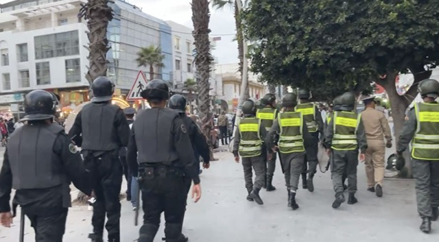 تدخل القوات العمومية لمنع تجمهرات دعت إليها جهات مجهولة تم وفق مقاربة متوازنة تحفظ النظام العام وسلامة المتجمهرين (خبير أمني)