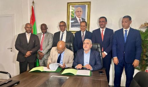 توقيع اتفاقية شراكة بين وزارة التعليم العالي والبحث العلمي الموريتانية والمدرسة المغربية لعلوم المهندس