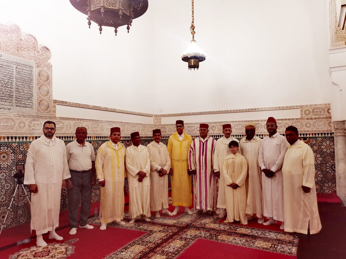 احياء الذكرى السابعة والعشرون لوفاة المغفور له جلالة الحسن الثاني طيب الله تراه بضريح السلطان مولاي اسماعيل بمكناس. احياء الذكرى السابعة والعشرون لوفاة المغفور له جلالة الحسن الثاني طيب الله تراه بضريح السلطان مولاي اسماعيل بمكناس.