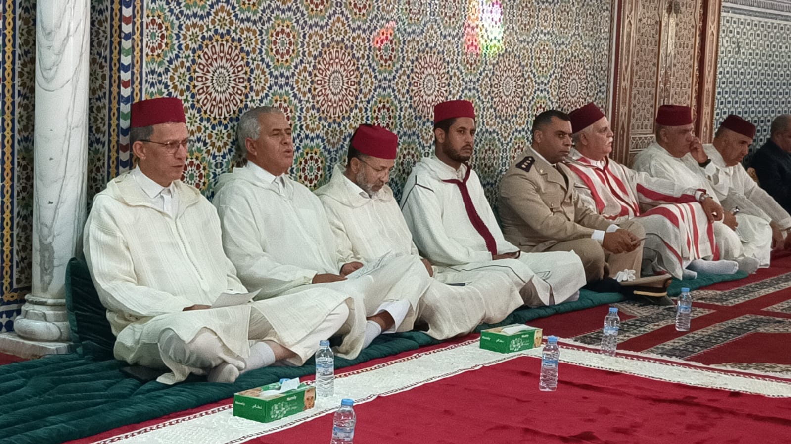 الكاتب العام لعمالة مكناس يترأس حفلا دينيا إحياء للذكرى الـ 27 لوفاة المغفور له جلالة الملك الحسن الثاني طيب الله ثراه الكاتب العام لعمالة مكناس يترأس حفلا دينيا إحياء للذكرى الـ 27 لوفاة المغفور له جلالة الملك الحسن الثاني طيب الله ثراه