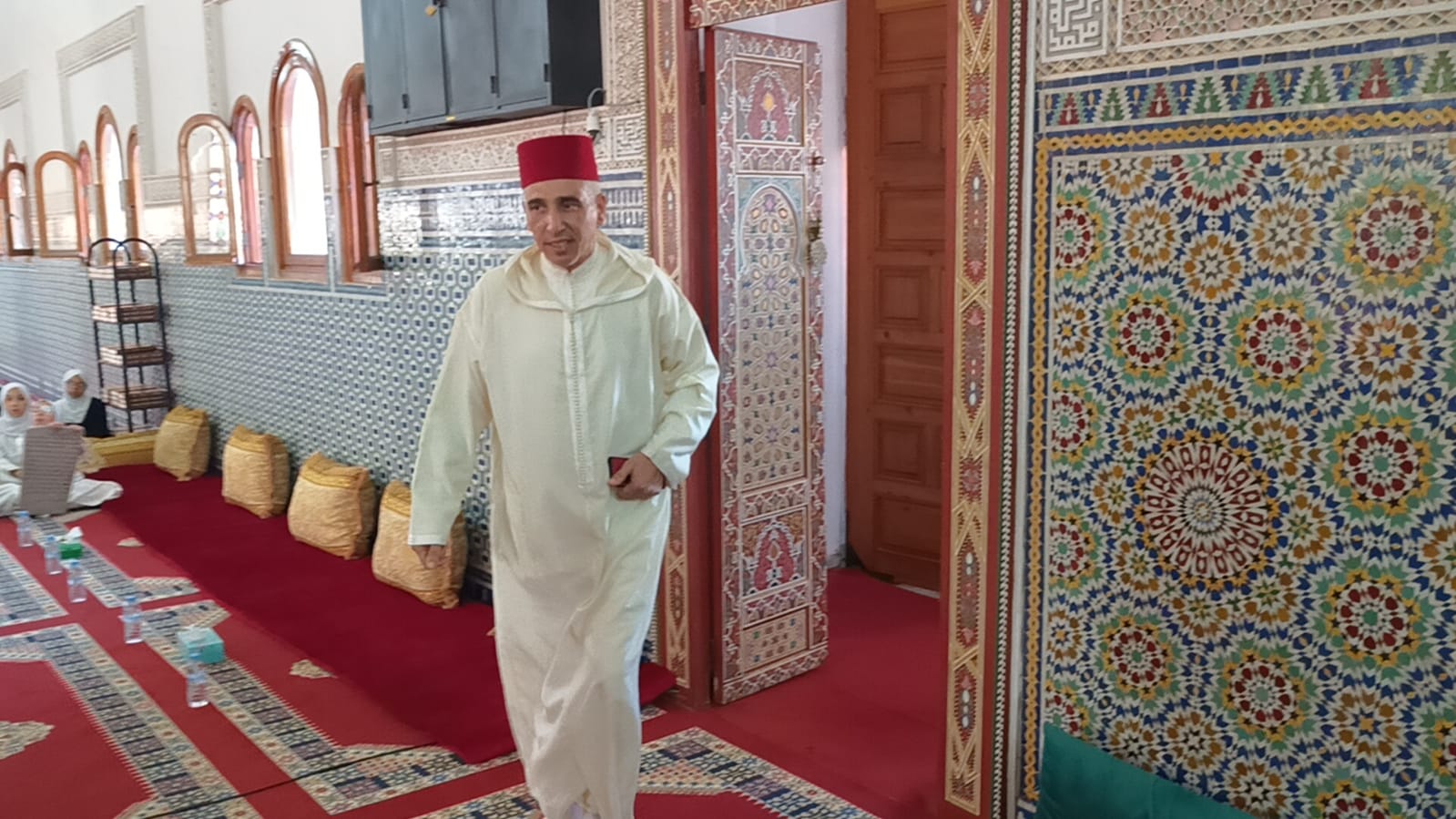 الكاتب العام لعمالة مكناس يترأس حفلا دينيا إحياء للذكرى الـ 27 لوفاة المغفور له جلالة الملك الحسن الثاني طيب الله ثراه الكاتب العام لعمالة مكناس يترأس حفلا دينيا إحياء للذكرى الـ 27 لوفاة المغفور له جلالة الملك الحسن الثاني طيب الله ثراه