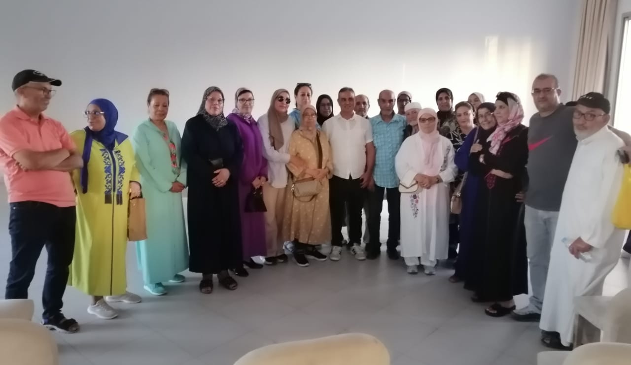 جمعية الأعمال الاجتماعية لموظفي جماعة مكناس تنظم حفل قرعة العمرة لسنة 2025 لفائدة المتقاعدين