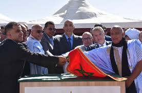 إطلاق مشاريع سوسيو-اقتصادية بأوسرد احتفاءا بالذكرى ال 50 للمسيرة الخضراء إطلاق مشاريع سوسيو-اقتصادية بأوسرد احتفاءا بالذكرى ال 50 للمسيرة الخضراء