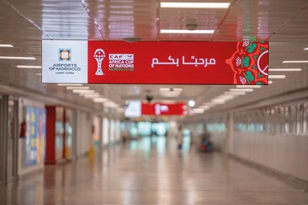 مطارات المملكة تتزين بألوان كأس أمم إفريقيا 2025 توتال إنيرجيز مطارات المملكة تتزين بألوان كأس أمم إفريقيا 2025 توتال إنيرجيز
