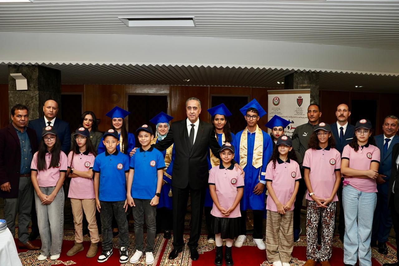 حموشي يترأس حفل التميز لمؤسسة محمد السادس للأعمال الاجتماعية لموظفي الأمن الوطني بالرباط حموشي يترأس حفل التميز لمؤسسة محمد السادس للأعمال الاجتماعية لموظفي الأمن الوطني بالرباط