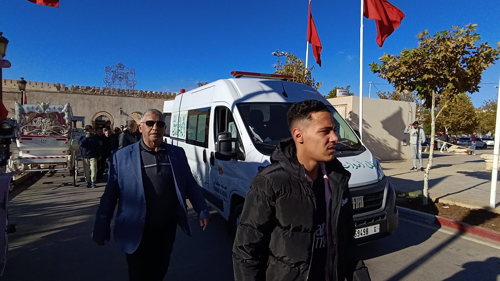 حضور وازن من شخصيات وطنية ومحلية في تشييع جثمان الفقيدة والدة المختار لغزيوي