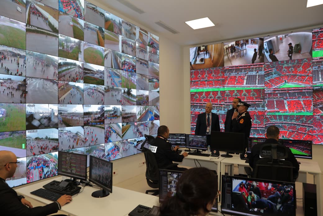 منظومة أمنية شاملة ومندمجة لتأمين منافسات كأس أمم إفريقيا لكرة القدم – المغرب 2025