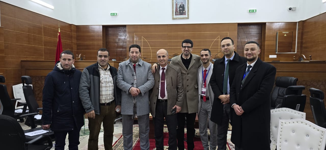 المكتب المحلي للنقابة الديمقراطية للعدل بشراكة مع ودادية موظفي للعدل بتارجيست تكرم السيد سمير مسعودي