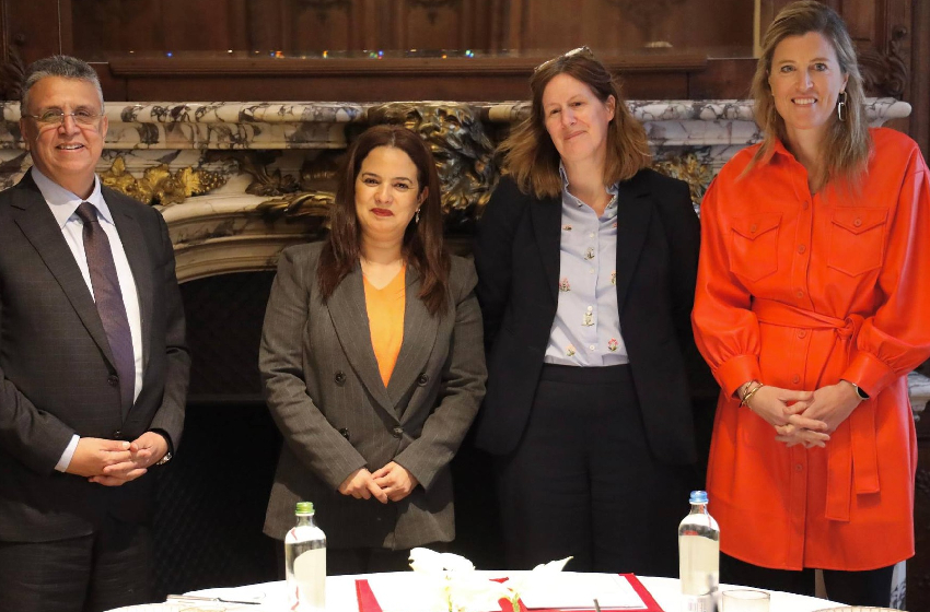 وزيرة العدل البلجيكية تشيد بـ 