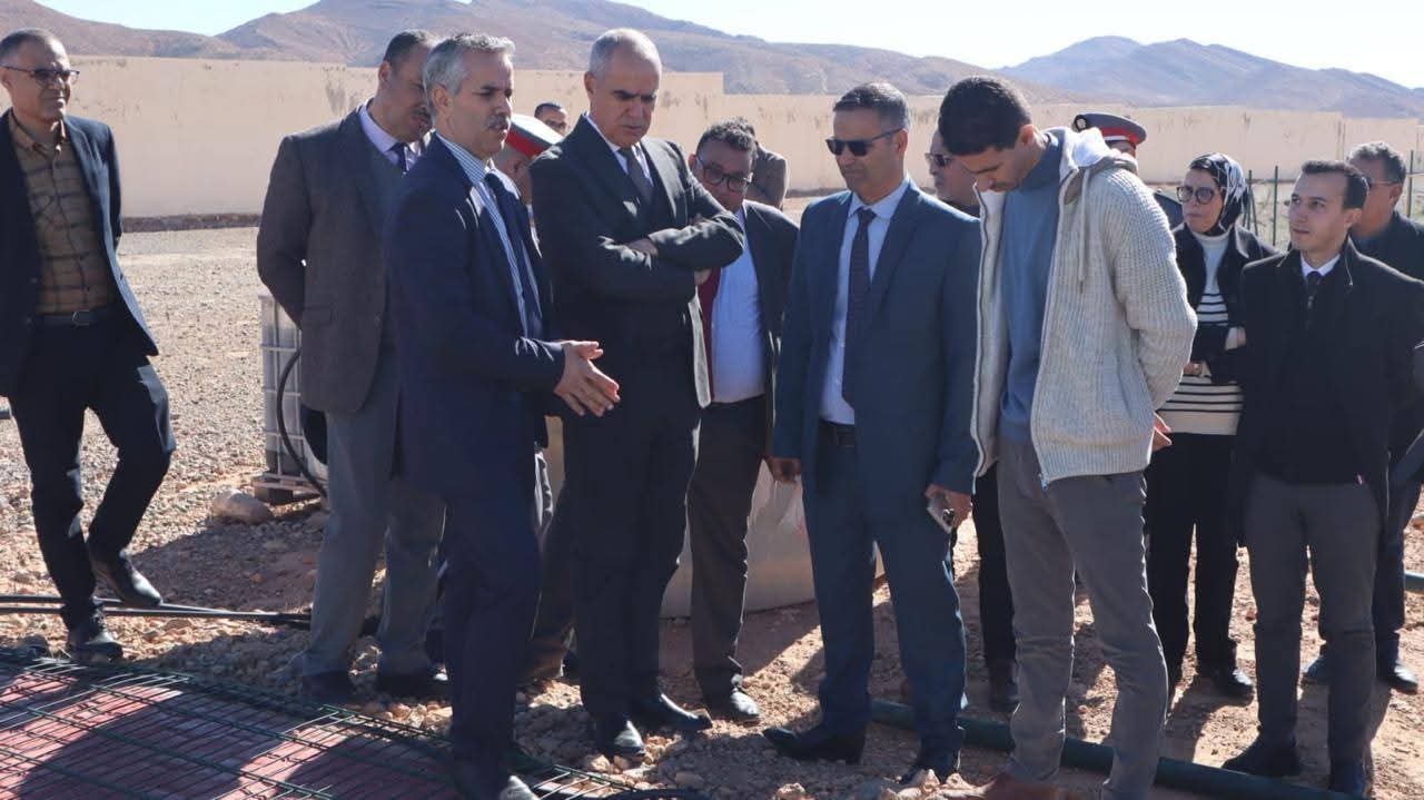 عامل إقليم جرسيف يقف ميدانياً على مشاريع صاكة ويشدد على الجودة وتسريع وتيرة الإنجاز عامل إقليم جرسيف يقف ميدانياً على مشاريع صاكة ويشدد على الجودة وتسريع وتيرة الإنجاز