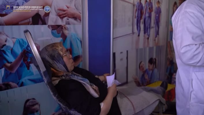 معهد ابن نفيس للعلوم التمريضية في صلب العمل الإنساني عبر حملة للتبرع بالدم بمكناس