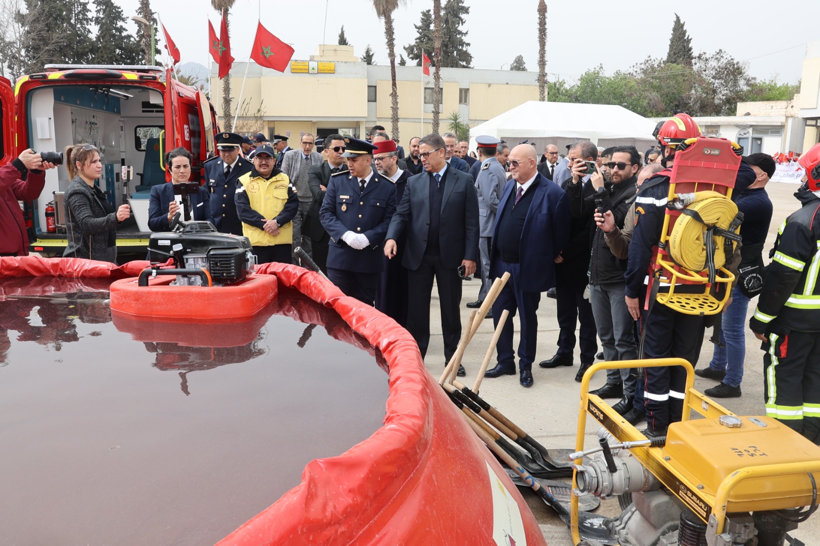 عامل إقليم تازة، يترأس حفلا بمناسبة اليوم العالمي للوقاية المدنية