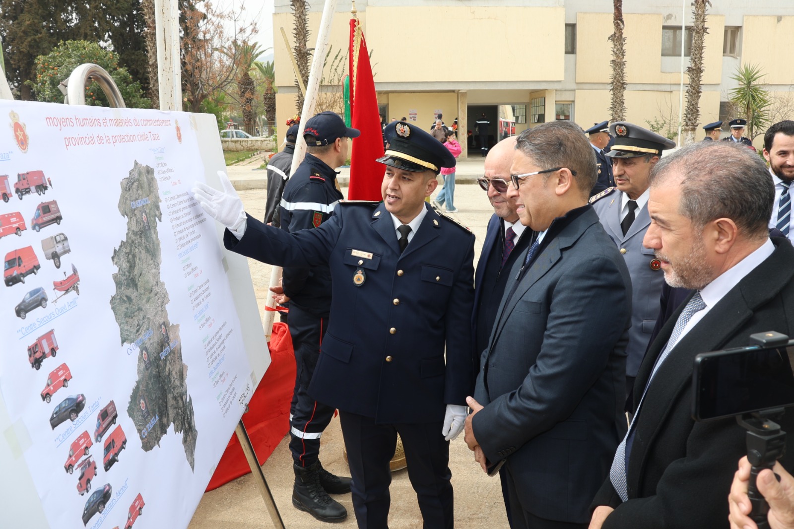 عامل إقليم تازة، يترأس حفلا بمناسبة اليوم العالمي للوقاية المدنية