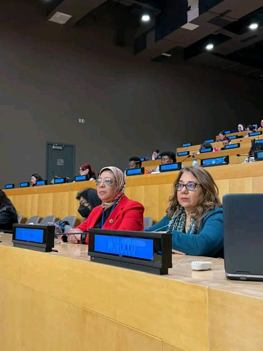 فاطمة السعدي و فتيحة خرتال ضمن الوفد المغربي المشارك في الدورة السبعين للجنة وضع المرأة بالأمم المتحدة بنيويورك.
