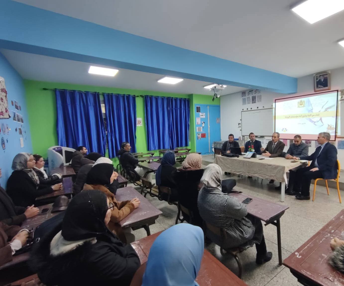 مديرية مكناس: مواصلة الزيارات الميدانية لتتبع تنزيل مشروع مدارس الريادة بالاقليم . مديرية مكناس: مواصلة الزيارات الميدانية لتتبع تنزيل مشروع مدارس الريادة بالاقليم .