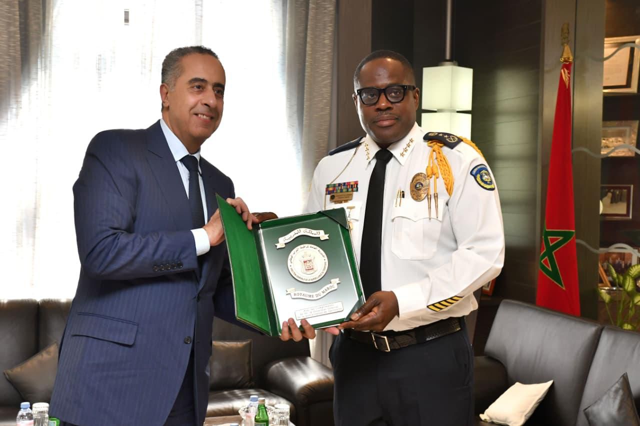 السيد حموشي يستقبل المفتش العام للشرطة بجمهورية ليبيريا السيد حموشي يستقبل المفتش العام للشرطة بجمهورية ليبيريا