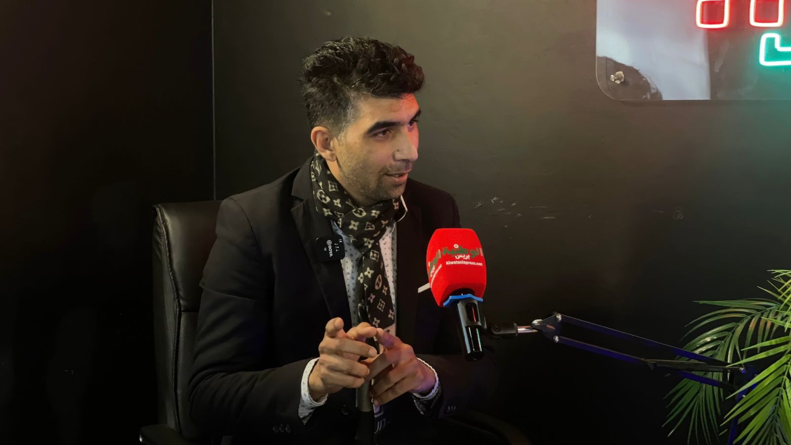 مناسبة تصوير حلقة رئيس الصالون السيميائي للثقافة والأدب والإعلام زايد الرفاعي بقناة الوطنية بريس مناسبة تصوير حلقة رئيس الصالون السيميائي للثقافة والأدب والإعلام زايد الرفاعي بقناة الوطنية بريس